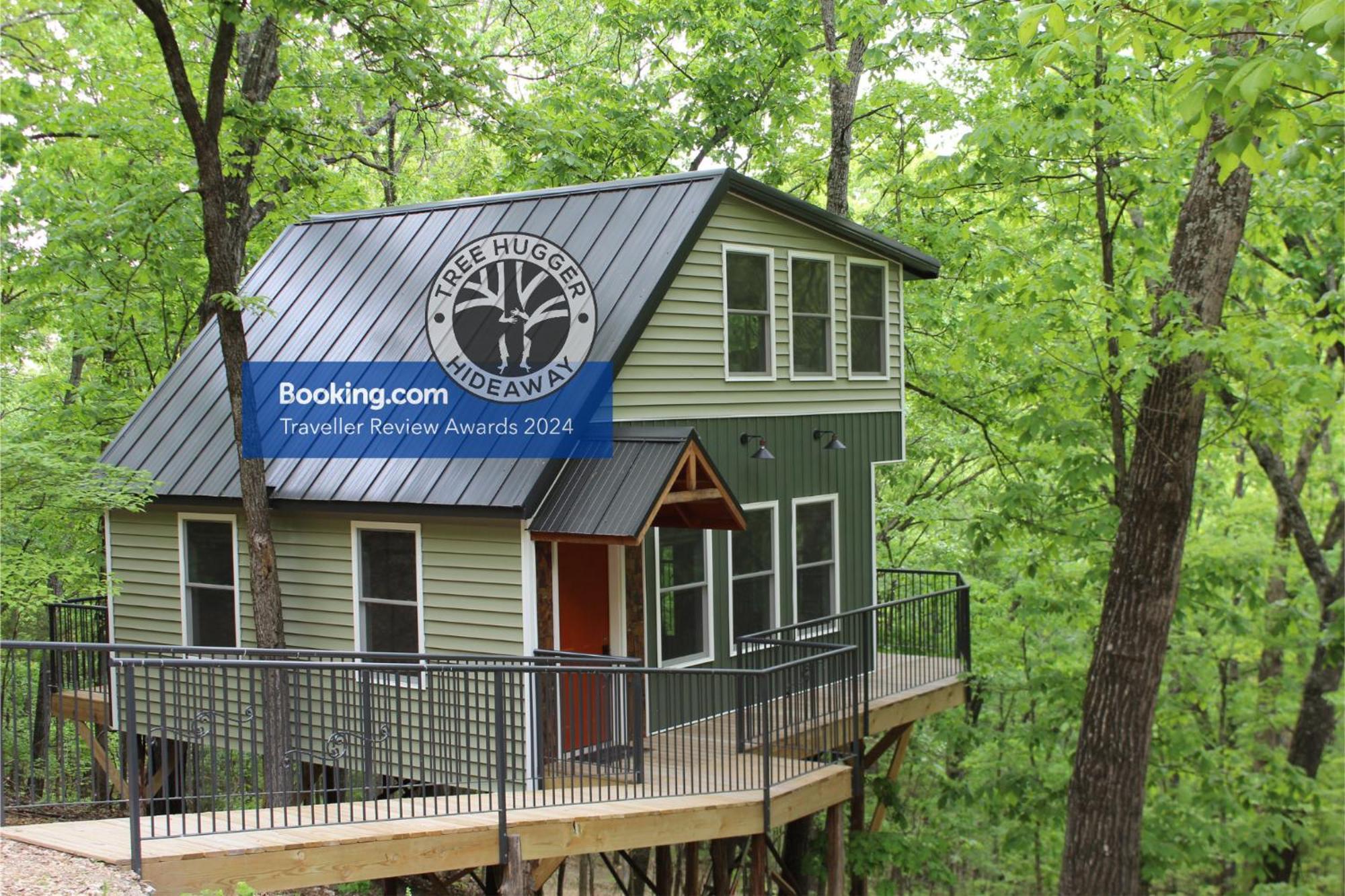 Secluded Treehouse In The Woods - Tree Hugger Hideaway Βίλα Μπράνσον Εξωτερικό φωτογραφία